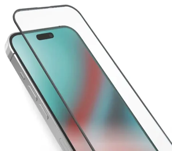 SBS Full Cover Apple iPhone 16 Pro Max černá / Tvrzené ochranné sklo / Lepení přes celý displej