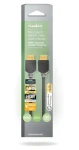 Nedis antracitová / Kabel HDMI / High Speed Ethernet / ARC / 4K 60 Hz / 18 Gbps / 0,5 m / Kulatý (CVBW34000AT05)