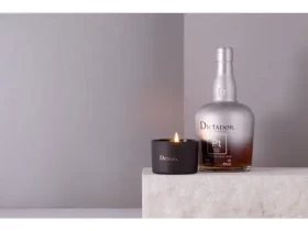 Dictador XO Platinum 40% 0,7l dárkový box + svíčka (5902670847945)