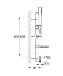 GROHE - Euphoria Cosmopolitan Sprchová souprava Rainshower, chrom 27368000