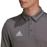 Pánské polo tričko Entrada 22 M H57486 tmavě šedé - Adidas L