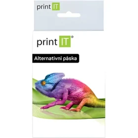 Print IT TZe-641 černá/žlutá / Páska do tiskárny štítků / 18 mm / pro Brother (PI-2030)