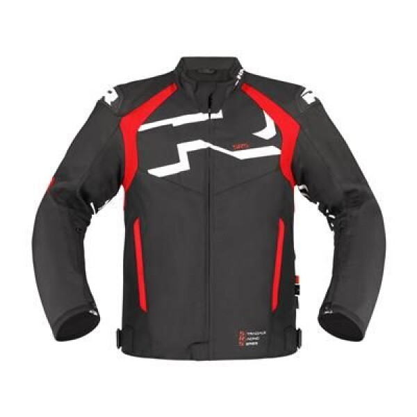 Moto bunda Richa Stradale Tex WP bílo/červená - 4Xl