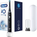 Oral-B iO Series 6 Black Elektrický Zubní Kartáček S Magnetickou Technologií iO. Pro slevu 10% zadejte v košíku EAN:9985910006520