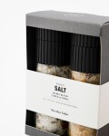Nicolas Vahé Dárková sada solí Nicolas Vahé – Secret blend & Garlic Chilli, černá barva, multi barva, sklo