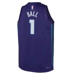 Dětský dres Charlotte Hornets NBA LaMelo Ball #1 Jordan Swingman Fialová (YOUTH)