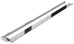 Erga Paris, polička/držák na ručníky pro sprchovou zástěnu (max. 140cm), chromová, ERG-V02-PARIS-SHELF-CR
