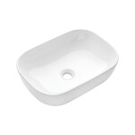 INVENA - Umyvadlo na desku WESTA 45 cm CE-24-001-W