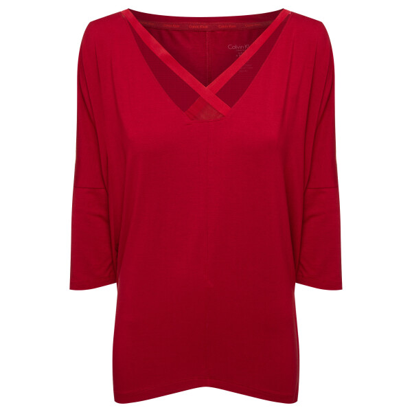 Dámské Tričko s 3/4 rukávem QS5780E - Calvin Klein XS