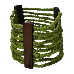 Bushman náramek Afrika green UNI