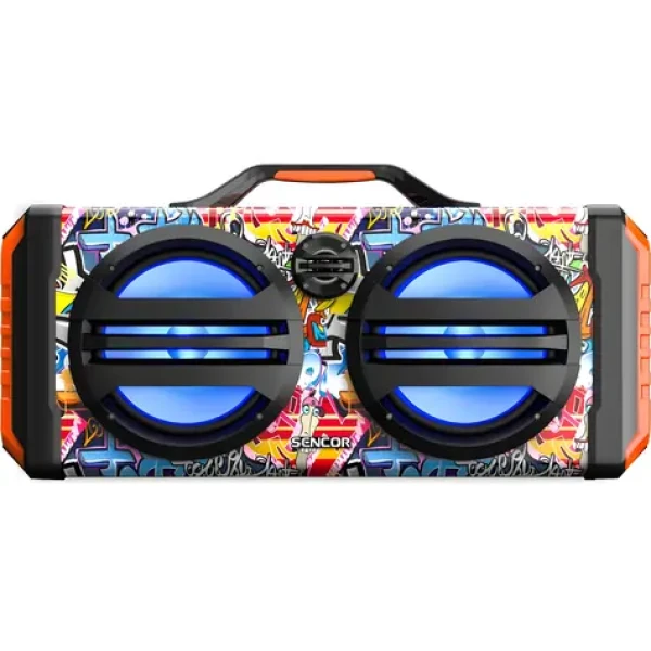 SENCOR SSS 3900 KIDS / Dětský reproduktor s mikrofonem / Bluetooth 5.0 / 4000 mAh / USB / LED Displej / 100W (35057831)