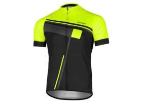 Etape Cube pánský dres krátký rukáv černá/žlutá fluo vel. XXL