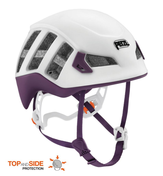 Dámská lezecká a skialpinistická přilba Petzl Meteora white/violet