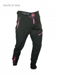 Kalhoty HAVEN ENERGIZER LONG black/pink