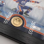 Obraz Edmonton Oilers NHL Connor McDavid Bronze Coin