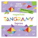 Kniha aktivit magnetické TANGRAMY Doprava