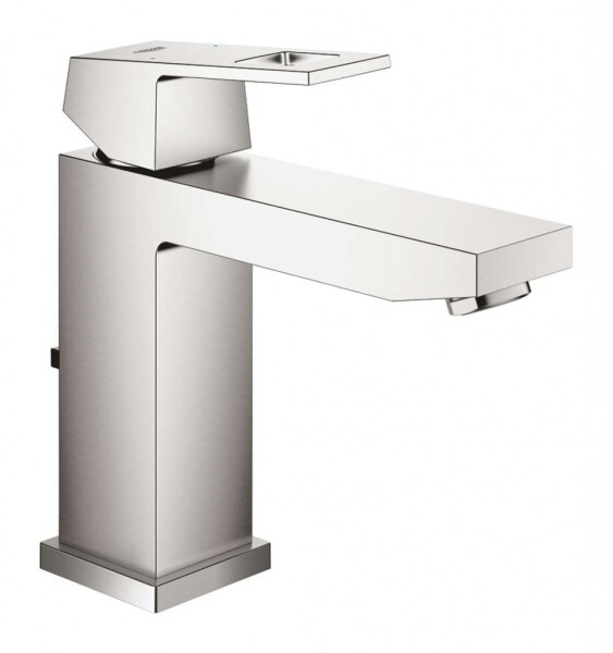 GROHE - Eurocube Umyvadlová baterie s výpustí, supersteel 23445DC0