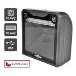 Virtuos 2D čtečka HT-865A, stacionární, USB, černá