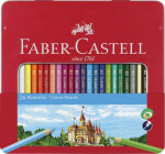 Faber-Castell Pastelky 24ks v plechovém pouzdře (128849)