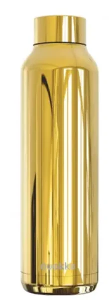 Quokka Nerezová lahev Solid Sleek zlatá 630 ml (Q57601)