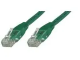 MicroConnect CAT5e U/UTP 0.5m zelená / PVC (B-UTP5005G)