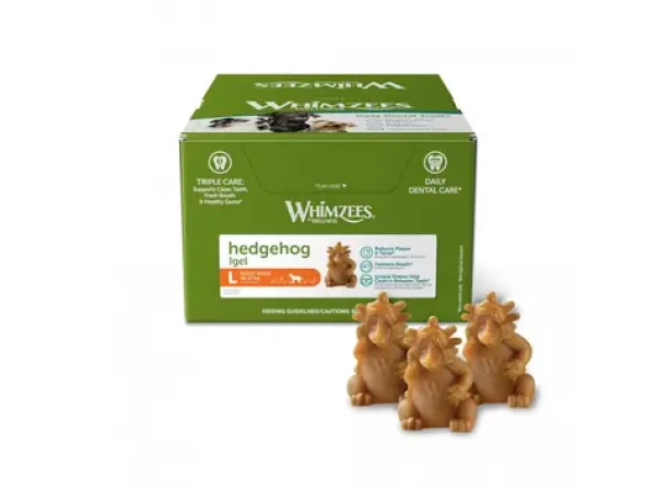 Whimzees ježek L 30x60g / Dentální pamlsky pro psy (8718627750315)