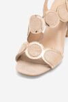 Sandály Lasocki WYL3119-2Z Přírodní kůže (useň)/-Přírodní kůže (useň)