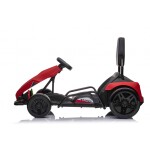 Mamido Dětská elektrická motokára Fast 3 Drift červená