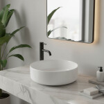 REA Umyvadlo na desku Sami 36x36 bílé REA-U1891