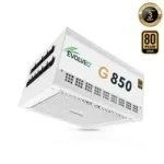 EVOLVEO G850 bílá / zdroj ATX 3.1 / 850W / 80 PLUS Gold / modulární (G850-WH)