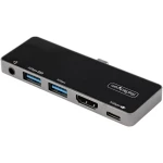 StarTech USB-C Multiport adaptér černá/stříbrná / Adaptér / HDMI / 2x USB-A / USB-C / 60Hz (DKT30ICHPD)