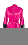 DKaren Housecoat Dark Pink tmavě růžová