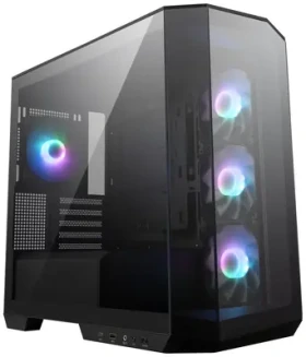 Rozbaleno - MSI MAG PANO M100R PZ černá / ATX / 1x USB 3.2 USB-C 1x USB 3.2 / 4x 120 ARGB / bez zdroje / rozbaleno (306-7G24R25-HH9.rozbaleno)