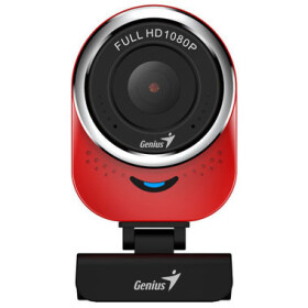 Genius QCam 6000 červená / Web kamera / 1920x1080 / USB 2.0 / mikrofon (32200002401)