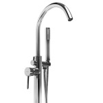 REA - Volně stojící baterie Lungo Chrome REA-B7497