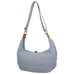 Trendy textilní dámská kabelka na rameno Ester, modrá