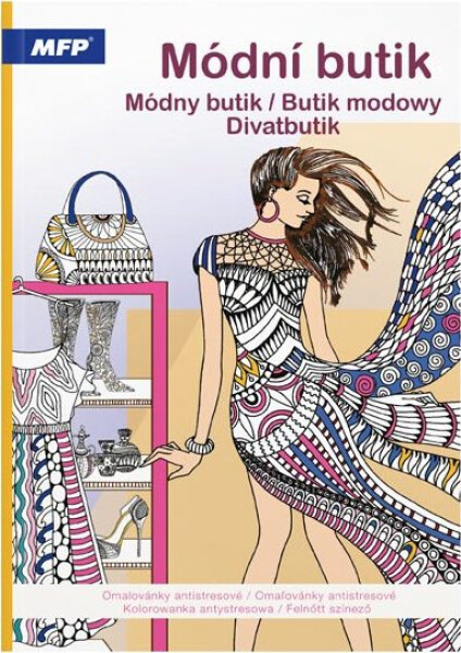 Omalovánky antistresové Módní butik 210x290mm/32s