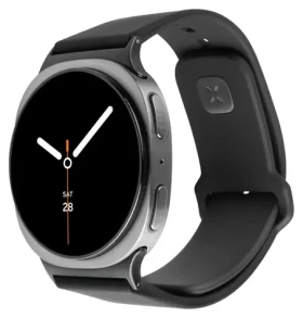 FIXED Silicone Sporty Strap pro Samsung Galaxy Watch 8 černý / Řemínek / silikon / rychloupínací systém / 2 velikosti
