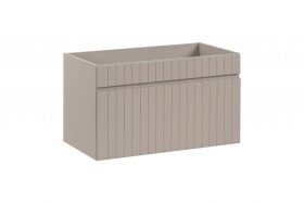 COMAD - Skříňka pod umyvadlo 80cm 1 zásuvka ICONIC CASHMERE 5907611656297