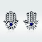 Elenys náušnice Hamsa Symbol ochrany