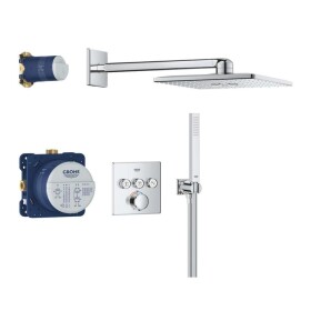 GROHE - Vitalio SmartActive Sprchový set s termostatem pod omítku, 31x31 cm, 2 proudy, chrom 34875000