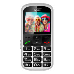 EVOLVEO EasyPhone XS, mobilní telefon pro seniory, bílý