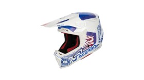 Přilba Acerbis Whoops Graphic bílá bílá S