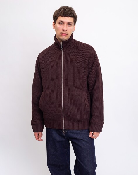 Carhartt WIP Banley Sweater Jacket Palisander L