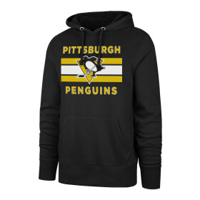 47 Brand Pánská Mikina Pittsburgh Penguins 47 BURNSIDE Pullover Hood Velikost: