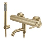 REA - Vanová nástěnná baterie Argon Brush Gold REA-B7804