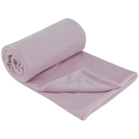 Esito Jarní dětská deka dvojitá plyš jednobarevná - růžová