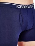 Pánské merino boxerky ICEBREAKER Mens Anatomica Boxers wFly, Midnight Navy velikost: S
