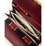 Módní dámská koženková peněženka Peterson Ninel, červená