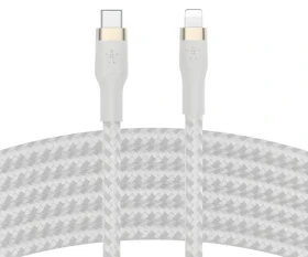 Belkin CAA011bt1MWH bílá / Kabel USB-C na Lightning / 1 m / 15W / MFi (CAA011BT1MWH)